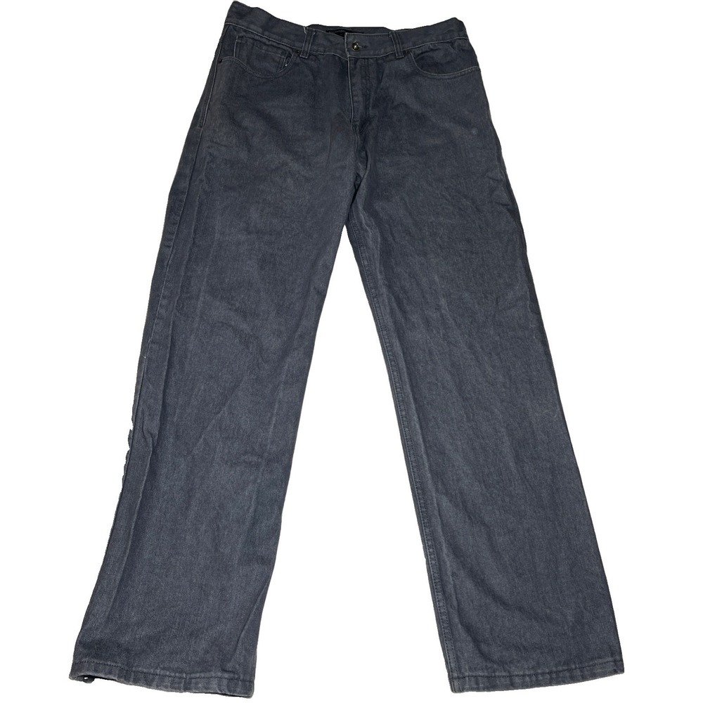 Rocawear Loose Fit Jeans Men's W38 L35 Gray Denim Baggy Y2K  Grunge Skateboard